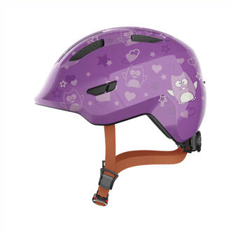 ABUS Helm Smiley 3.0 purple star M 50-55cm Paars