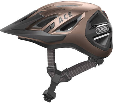 ABUS Helm Urban-I 3.0 ACE metallic copper M 52-58cm Bruin