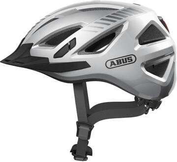 ABUS Helm Urban-I 3.0 signal Zilver S 51-55cm Zilverkleurig