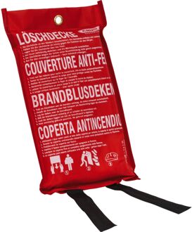 ABUS LD1118 Blusdeken 1 x 1 m Rood