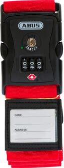 ABUS Verstelbare Bagageband Rood Tsa - 1,92m