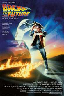 Abystyle Back To The Future Movie Poster Poster 61x91,5cm Multikleur