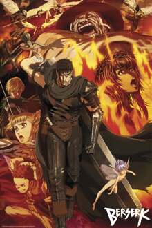 Abystyle Berserk Groupe Poster 61x91,5cm Multikleur