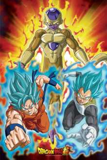 ABYSTYLE DRAGON BALL SUPER - Poster 91X61 - Golden Freezer