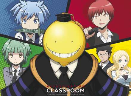 ABYSTYLE Poster Assassination Classroom Koro VS pupils 52x38cm Divers - 52x38 cm