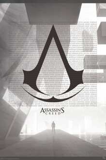 ABYSTYLE Poster Assassins Creed Crest and Animus 61x91,5cm Divers - 61x91.5 cm