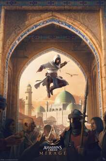 ABYSTYLE Poster Assassins Creed Key Art Mirage 61x91,5cm Divers - 61x91.5 cm