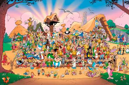 ABYSTYLE Poster Asterix Family Group 91.5x61cm Divers - 91,5x61 cm