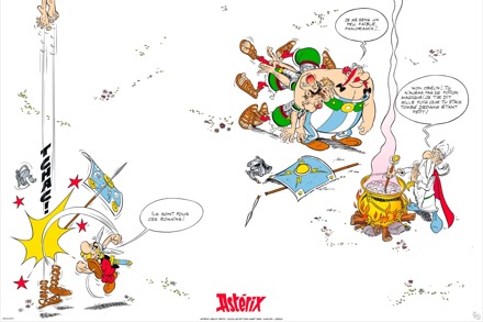ABYSTYLE Poster Asterix Flyleaf 91.5x61cm Divers - 91,5x61 cm