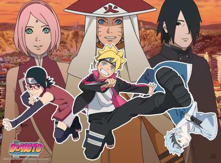 ABYSTYLE Poster Boruto New Team 7 52x38cm Divers - 52x38 cm