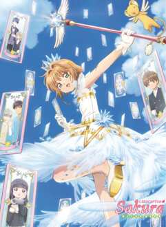 ABYSTYLE Poster Cardcaptor Sakura Sakura and Cards 38x52cm Divers - 38x52 cm