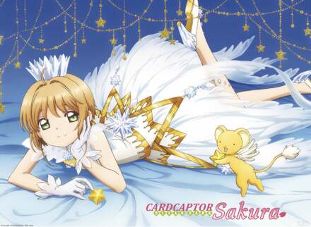 ABYSTYLE Poster Cardcaptor Sakura Sakura and Kero 52x38cm Divers - 52x38 cm