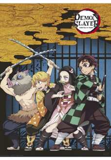 ABYSTYLE Poster Demon Slayer - Group 61x91,5cm Divers - 61x91.5 cm