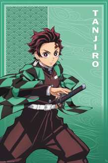 ABYSTYLE Poster Demon Slayer - Tanjiro S2 61x91,5cm Divers - 61x91.5 cm