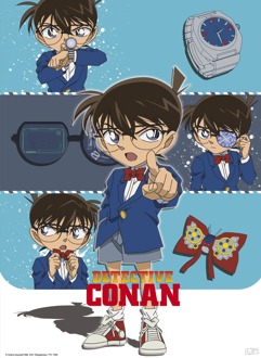 ABYSTYLE Poster Detective Conan Conan 38x52cm Divers - 38x52 cm