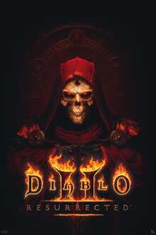 ABYSTYLE Poster Diablo 2 Resurrected 61x91,5cm Divers - 61x91.5 cm