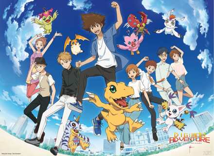 ABYSTYLE Poster Digimon Last Evolution Kizuna 52x38cm Divers - 52x38 cm