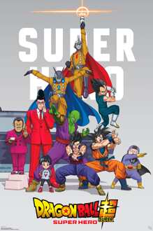 ABYSTYLE Poster Dragon Ball Hero Group 61x91,5cm Divers - 61x91.5 cm