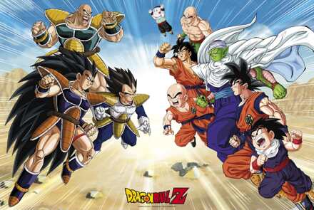 ABYSTYLE Poster Dragon Ball - Saiyajin Arc 91,5x61cm Divers - 91.5x61 cm
