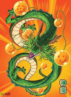 ABYSTYLE Poster Dragon Ball Shenron 38x52cm Divers - 38x52 cm