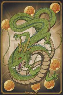 ABYSTYLE Poster Dragon Ball - Shenron 61x91,5cm Divers - 61x91.5 cm