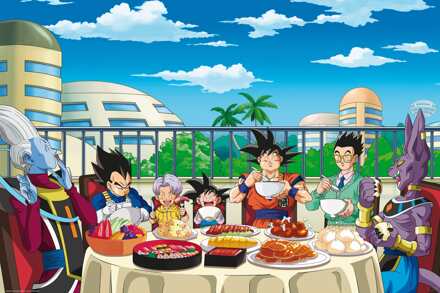 ABYSTYLE Poster Dragon Ball - Super Feast 91,5x61cm Divers - 91.5x61 cm