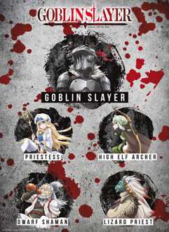 ABYSTYLE Poster Goblin Slayer Characters 38x52cm Divers - 38x52 cm