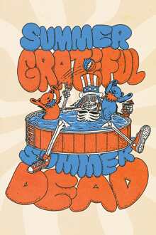 ABYSTYLE Poster Grateful Dead Summer 61x91,5cm Divers - 61x91.5 cm