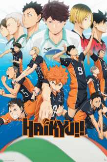 ABYSTYLE Poster Haikyu!! - Key Art Season 1 61x91,5cm Divers - 61x91.5 cm