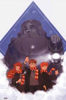 ABYSTYLE Poster Harry Potter Hagrid Warner 100th 61x91,5cm Divers - 61x91.5 cm