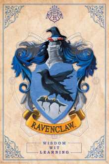 ABYSTYLE Poster Harry Potter Ravenclaw 61x91,5cm Divers - 61x91.5 cm