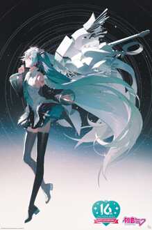 ABYSTYLE Poster Hatsune Miku - Happy 16th Birthday Miku - 61x91,5cm Divers - 61x91.5 cm