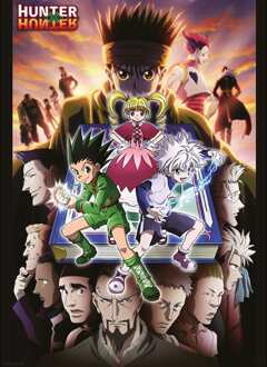 ABYSTYLE Poster Hunter x Hunter Greed Island 38x52cm Divers - 38x52 cm
