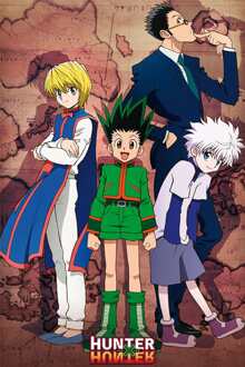 ABYSTYLE Poster Hunter x Hunter Heroes 61x91,5cm Divers - 61x91.5 cm