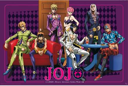 ABYSTYLE Poster Jojo's Bizarre Adventure - Golden Wind Team 91,5x61cm Divers - 91.5x61 cm