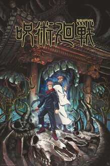 ABYSTYLE Poster Jujutsu Kaisen - Itadori & Sukuna 61x91,5cm Divers - 61x91.5 cm