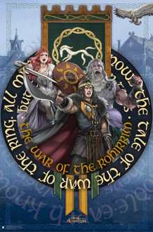 ABYSTYLE Poster Lord of the Rings - Characters 61x91,5cm Divers - 61x91.5 cm