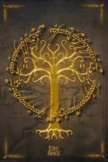 ABYSTYLE Poster Lord of the Rings - White Tree 61x91,5cm Divers - 61x91.5 cm