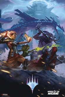 ABYSTYLE Poster Magic The Gathering March of the Machine 61x91,5cm Divers - 61x91.5 cm