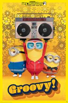 ABYSTYLE Poster Minions Groovy French 61x91,5cm Divers - 61x91.5 cm