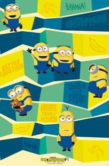 ABYSTYLE Poster Minions - Minions - everywhere 61x91,5cm Divers - 61x91.5 cm