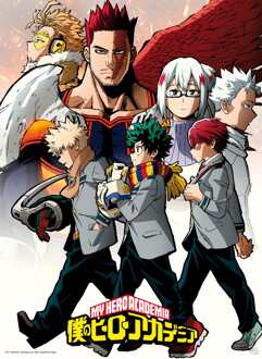 ABYSTYLE Poster My Hero Academia Endeavor Agency Arc 38x52cm Divers - 38x52 cm