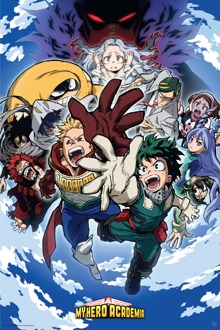 ABYSTYLE Poster My Hero Academia Eri and Group 61x91,5cm Divers - 61x91.5 cm