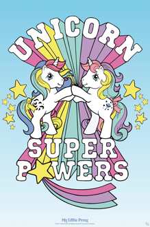 ABYSTYLE Poster My Little Pony Unicorn Super Powers 61x91,5cm Divers - 61x91.5 cm