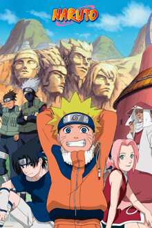 ABYSTYLE Poster Naruto Group 61x91,5cm Divers - 61x91.5 cm