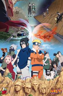 ABYSTYLE Poster Naruto Will of Fire 61x91,5cm Divers - 61x91.5 cm