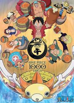 ABYSTYLE Poster One Piece - 1000 Logs Cheers 38x52cm Divers - 38x52 cm