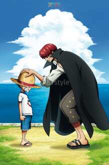 ABYSTYLE Poster One Piece - Shanks and Luffy 61x91,5cm Divers - 61x91.5 cm