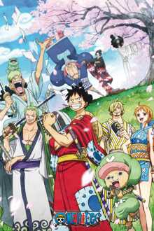 ABYSTYLE Poster One Piece Wano 61x91,5cm Divers - 61x91.5 cm