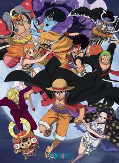 ABYSTYLE Poster One Piece Wano Raid 38x52cm Divers - 38x52 cm